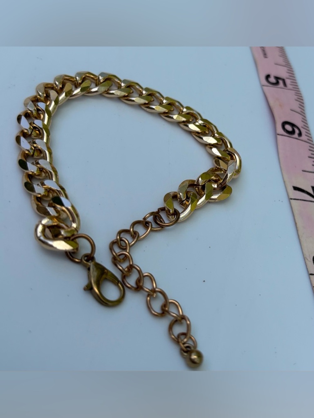 Gold-Tone Cuban Link Bracelet - Women Jewelry